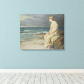 Miranda van het Zee Canvas Afdruk (Insitu (Houten vloer))