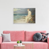 Miranda van het Zee Canvas Afdruk (Insitu (Woonkamer))