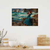 Miranda van John William Waterhouse Poster (Keuken)