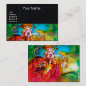 MIRANDOLINA die Kunst, Costume Designer Black uitv Visitekaartje (Voorkant / Achterkant)