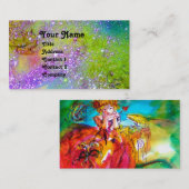 MIRANDOLINA die Kunsten uitvoert, Costume Designer Visitekaartje (Voorkant / Achterkant)