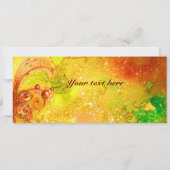 MIRANDOLINA, felgeel bruin rood Kaart (Achterkant)