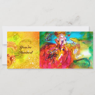 MIRANDOLINA, heldere vonken geel bruin rood groen Kaart