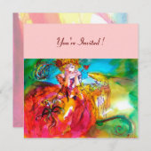 MIRANDOLINA MARDI GRAS MASKERADE FEestJE Kaart (Voorkant / Achterkant)