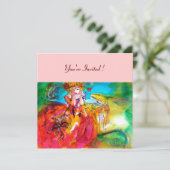 MIRANDOLINA MARDI GRAS MASKERADE FEestJE Kaart (Staand voorkant)