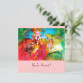 MIRANDOLINA MARDI GRAS MASQUERADE PARTIJ KAART (Staand voorkant)