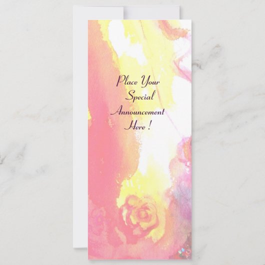 MIRANDOLINA MARDI GRAS MASQUERADE PARTIJ KAART (Achterkant)