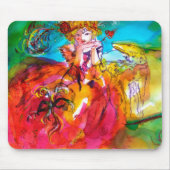 MIRANDOLINA roze rood blauw geel Muismat (Voorkant)