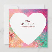 MIRANDOLINA, SWEET 16 MASQUERADE BALL, hart Kaart (Achterkant)