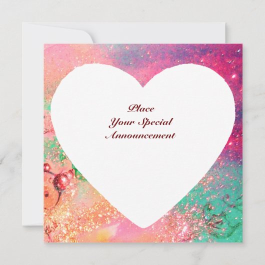 MIRANDOLINA, SWEET 16 MASQUERADE BALL, hart Kaart (Achterkant)