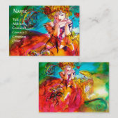 MIRANDOLINA / uitvoerende kunsten , kostuumontwerp Visitekaartje (Voorkant / Achterkant)