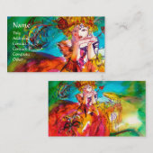 MIRANDOLINA / uitvoerende kunsten , kostuumontwerp Visitekaartje (Voorkant / Achterkant)