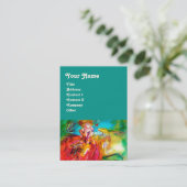 MIRANDOLINA / uitvoerende kunsten , kostuumontwerp Visitekaartje (Staand voorkant)