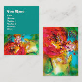 MIRANDOLINA / uitvoerende kunsten , kostuumontwerp Visitekaartje (Voorkant / Achterkant)