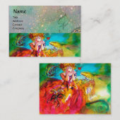 MIRANDOLINA / uitvoerende kunsten , kostuumontwerp Visitekaartje (Voorkant / Achterkant)