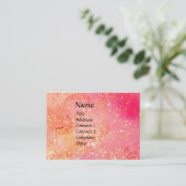 MIRANDOLINA / uitvoerende kunsten , kostuumontwerp Visitekaartje (Staand voorkant)