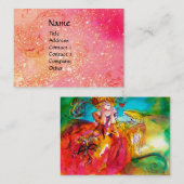 MIRANDOLINA / uitvoerende kunsten , kostuumontwerp Visitekaartje (Voorkant / Achterkant)