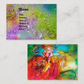 MIRANDOLINA / uitvoerende kunsten , kostuumontwerp Visitekaartje (Voorkant / Achterkant)