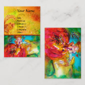 MIRANDOLINA / uitvoerende kunsten , kostuumontwerp Visitekaartje (Voorkant / Achterkant)