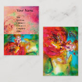 MIRANDOLINA / uitvoerende kunsten , kostuumontwerp Visitekaartje (Voorkant / Achterkant)