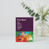 MIRANDOLINA / uitvoerende kunsten , kostuumontwerp Visitekaartje (Staand voorkant)