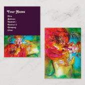 MIRANDOLINA / uitvoerende kunsten , kostuumontwerp Visitekaartje (Voorkant / Achterkant)