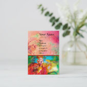 MIRANDOLINA / uitvoerende kunsten , kostuumontwerp Visitekaartje (Staand voorkant)