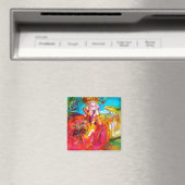 MIRANDOLINA, Venetiaans carnavalesmasker Magneet (Insitu (Vaatwasser))