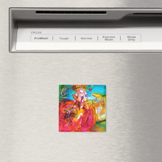 MIRANDOLINA, Venetiaans carnavalesmasker Magneet (Insitu (Vaatwasser))