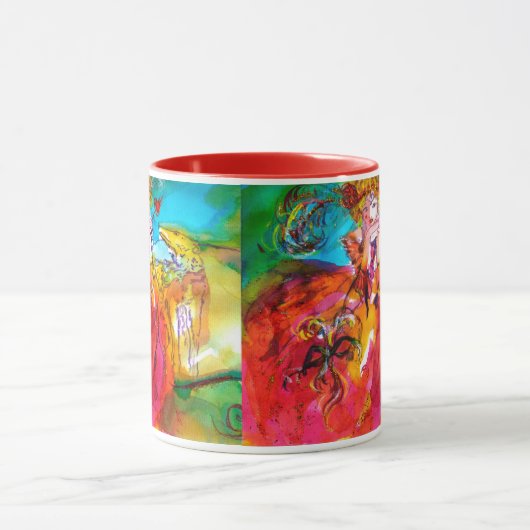 MIRANDOLINA, Venetiaans carnavalesmasker Mok (Midden)