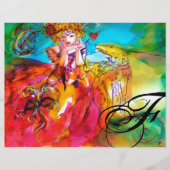 MIRANDOLINA / Venetiaanse carnavalmaskers (Voorkant)