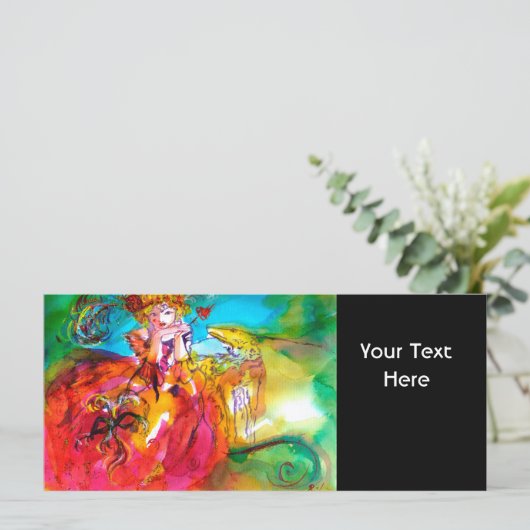 MIRANDOLINA / Venetiaanse carnavalmaskers (Staand voorkant)