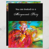 MIRANDOLINA / Venetiaanse carnavalmaskers (Voorkant / Achterkant)