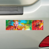 MIRANDOLINA / Venetiaanse carnavalmaskers Bumpersticker (Op auto)