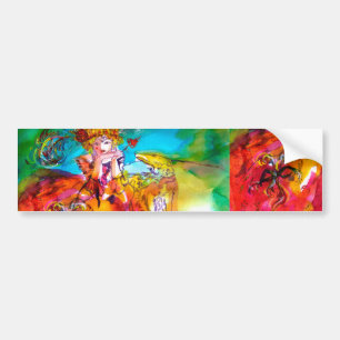 MIRANDOLINA / Venetiaanse carnavalmaskers Bumpersticker