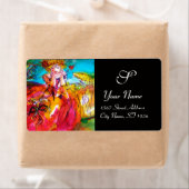 MIRANDOLINA / Venetiaanse carnavalmaskers Etiket (Insitu)