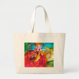 MIRANDOLINA / Venetiaanse carnavalmaskers Grote Tote Bag