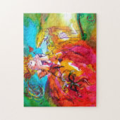 MIRANDOLINA / Venetiaanse carnavalmaskers Legpuzzel (Verticaal)