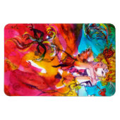 MIRANDOLINA / Venetiaanse carnavalmaskers Magneet (Horizontaal)