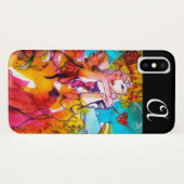 MIRANDOLINA Venetiaanse carnavalmaskers Monogram Case-Mate iPhone Case (Achterkant (horizontaal))