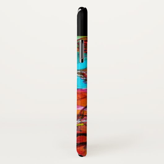 MIRANDOLINA Venetiaanse carnavalmaskers Monogram Case-Mate iPhone Case (Achterkant / rechts)