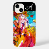 MIRANDOLINA / Venetiaanse carnavalmaskers Monogram Case-Mate iPhone Case (Achterkant)