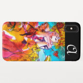 MIRANDOLINA Venetiaanse carnavalmaskers Monogram Case-Mate iPhone Case (Achterkant (horizontaal))