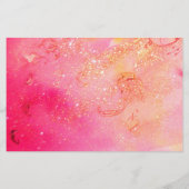 MIRANDOLINA Venetiaanse carnavalmaskers Monogram r Briefpapier (Achterkant)