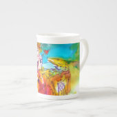 MIRANDOLINA / Venetiaanse carnavalmaskers Porselein Kop (Voorkant rechts)