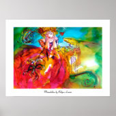 MIRANDOLINA / Venetiaanse carnavalmaskers Poster (Voorkant)