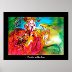 MIRANDOLINA / Venetiaanse carnavalmaskers Poster