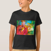 MIRANDOLINA / Venetiaanse carnavalmaskers T-shirt (Voorkant)