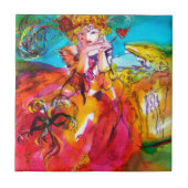 MIRANDOLINA / Venetiaanse carnavalmaskers Tegeltje (Voorkant)