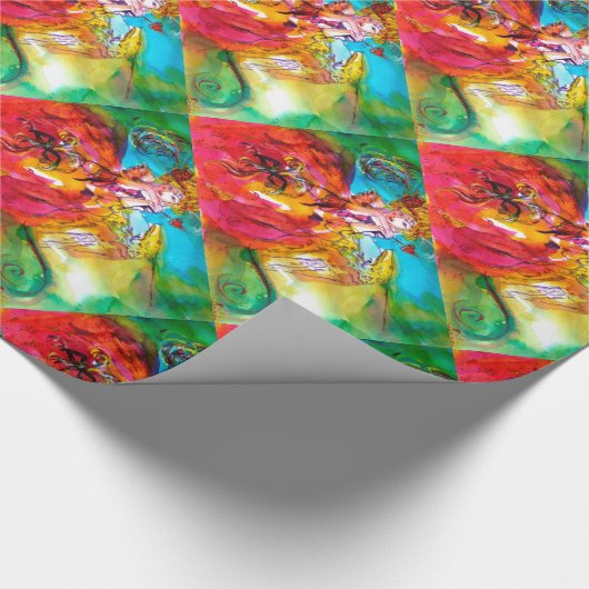 MIRANDOLINA/Venetian Masquerade Party Cadeaupapier (Hoek)